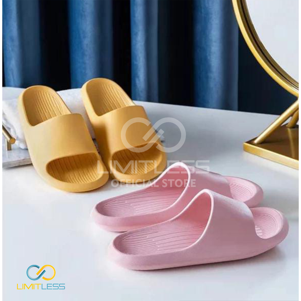 Sandal Wanita Selop Karet Sandal Perempuan Bahan Eva Sendal Flat Cewek Murah Empuk Couple