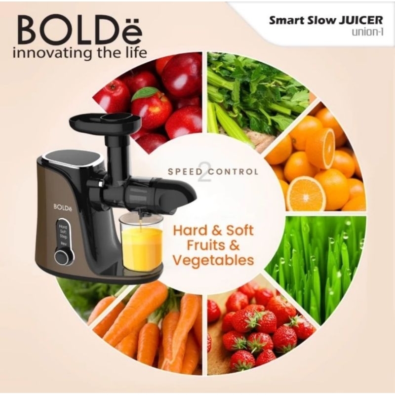 BOLDe Super Smart Slow Juicer Union 1 - Slow Juicer