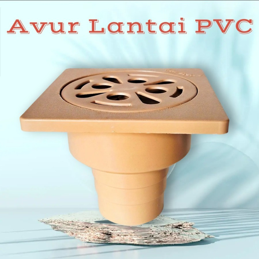 CUCI GUDANG Afur Avur Lantai PVC / Sarangan Got Kamar Mandi Pvc