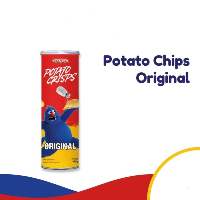 KERIPIK KENTANG MAMEE MONSTER POTATO CHIPS CRISPS ORIGINAL 80GR