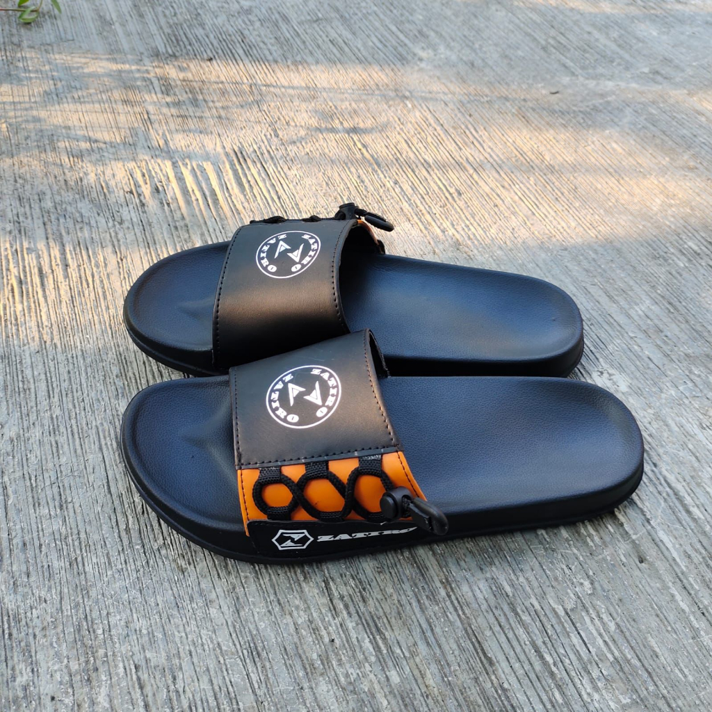 Sendal Pria Slop Selop Simple Mewah Limited Berkualitas Premium Terbaru UK 39 40 41 42 43  Best Seller Cowok Terlaris