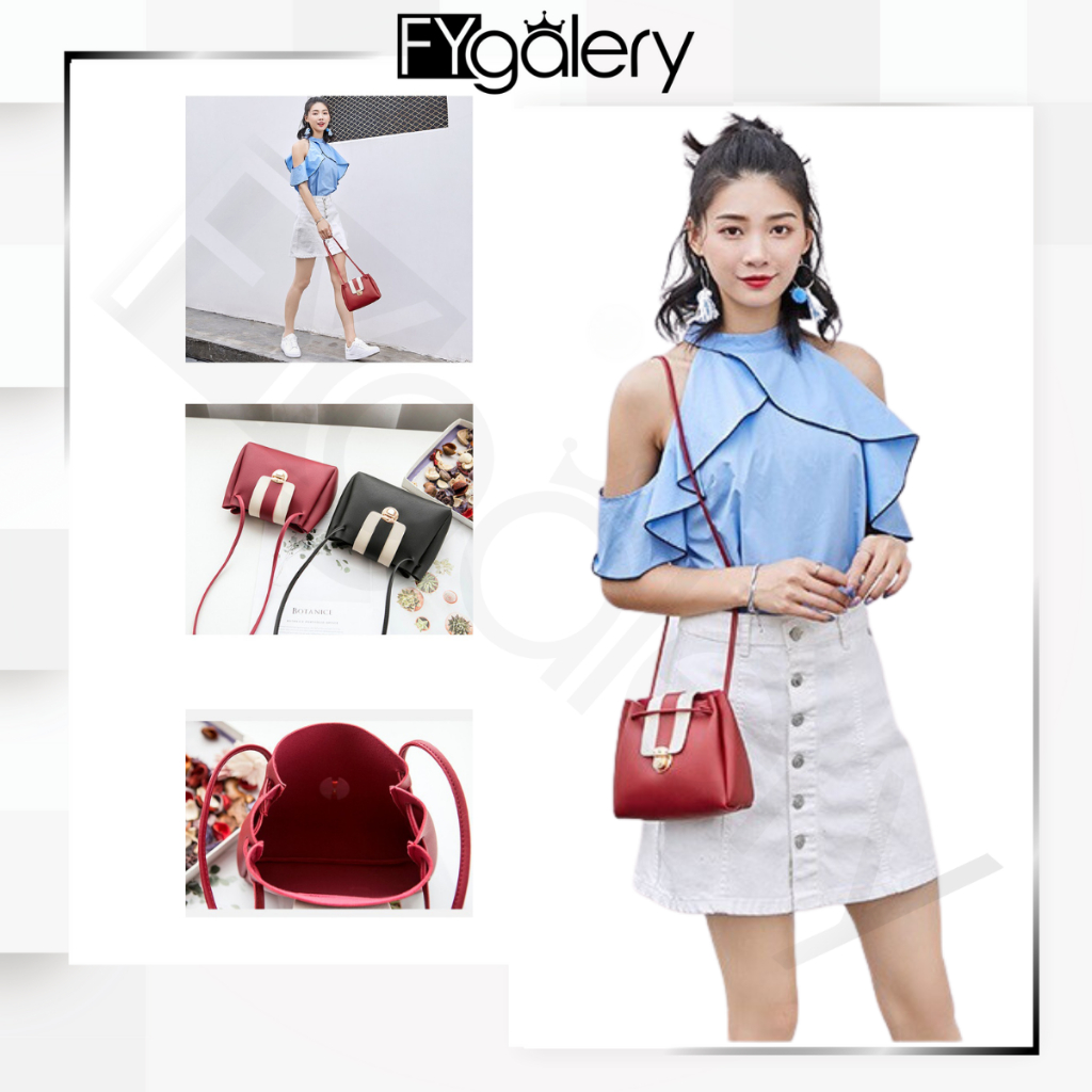 FYGALERY FYG1209 Tas Selempang Wanita Tas Bahu Cewek Fashion Bag