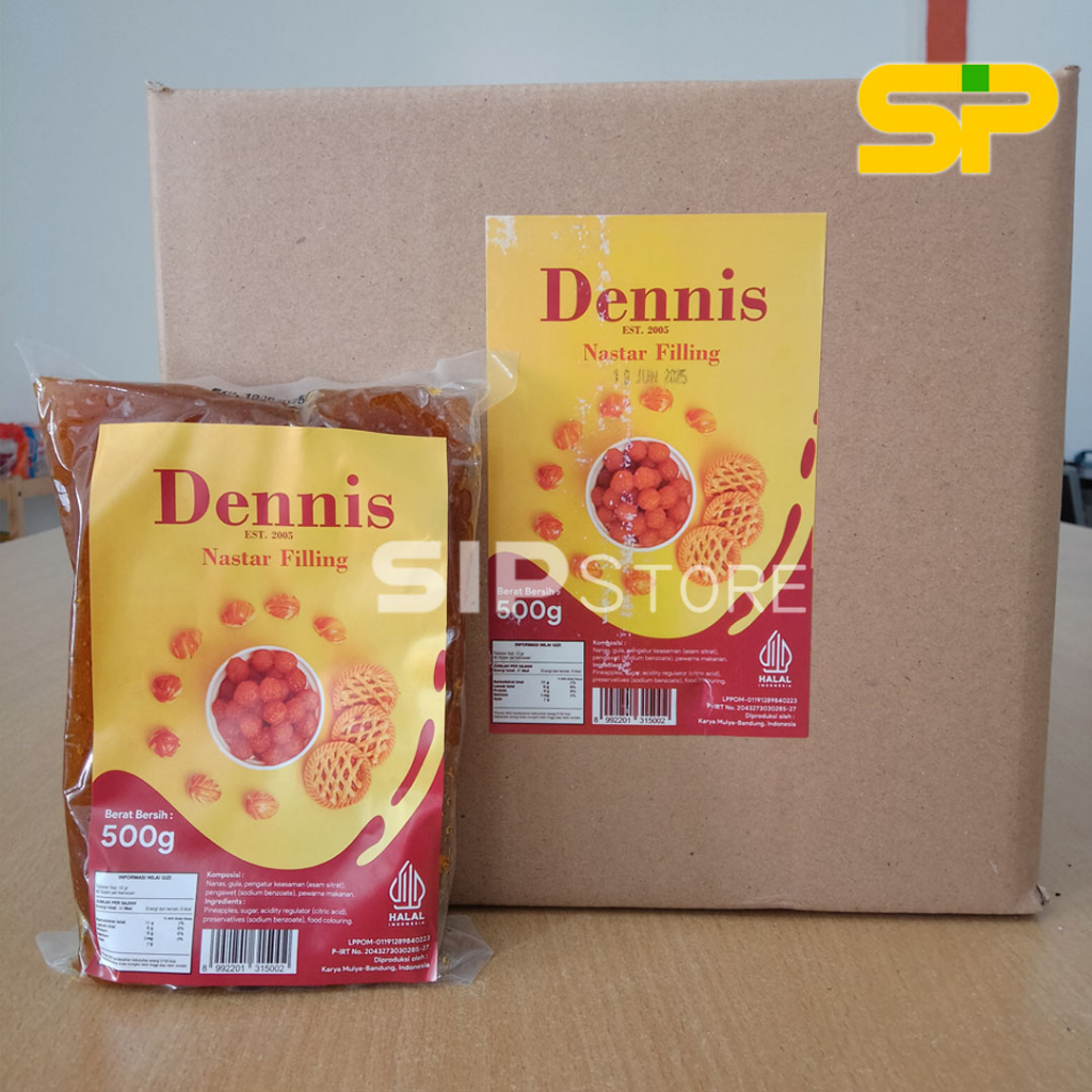 Dennis Selai Nastar / Selai Nanas @500gr / Selai Nastar Dennis