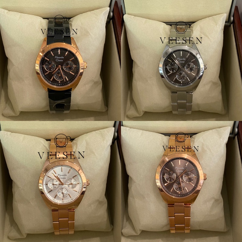 Jam Tangan Alexandre Christie Ac 2950 Original Wanita