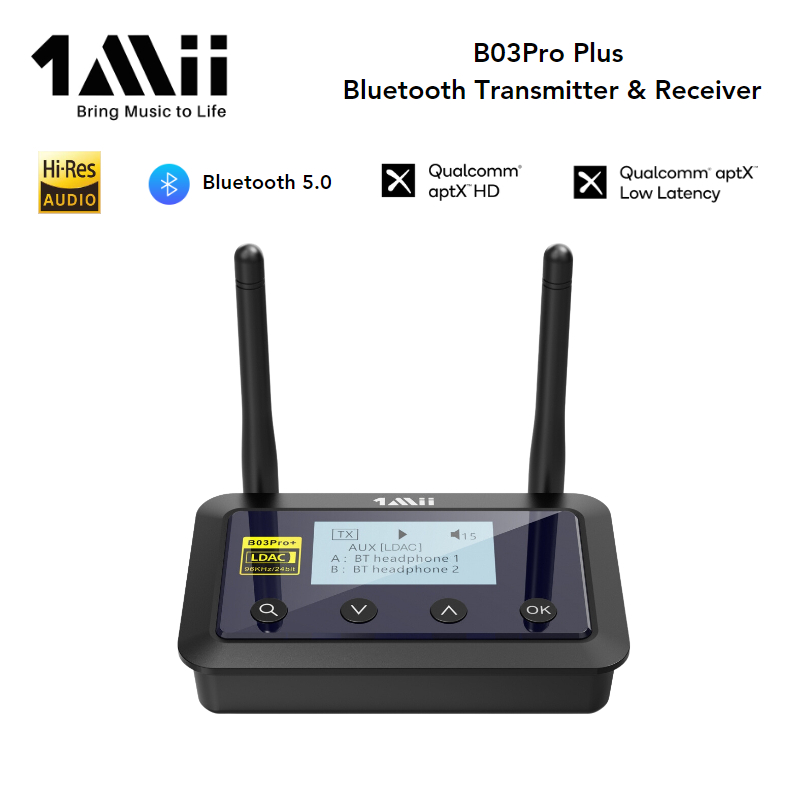 1MII B03Pro Plus Bluetooth Transmitter & Receiver