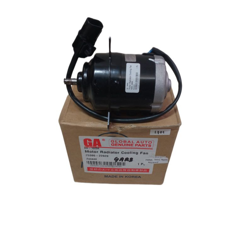 Motor fan radiator hyundai accent