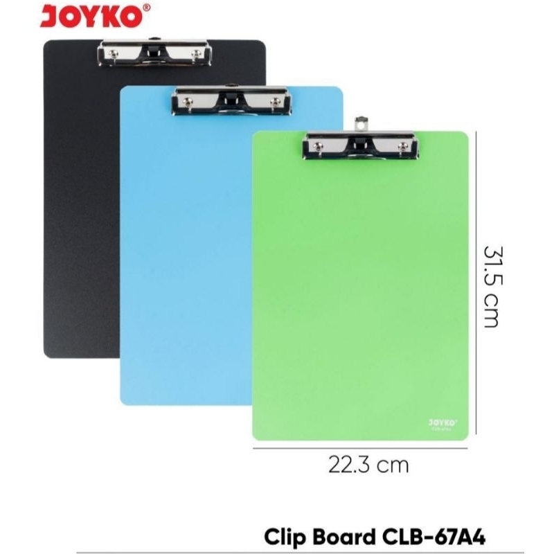 

Clip Board Joyko A4 CLB-67A4 (1pcs)