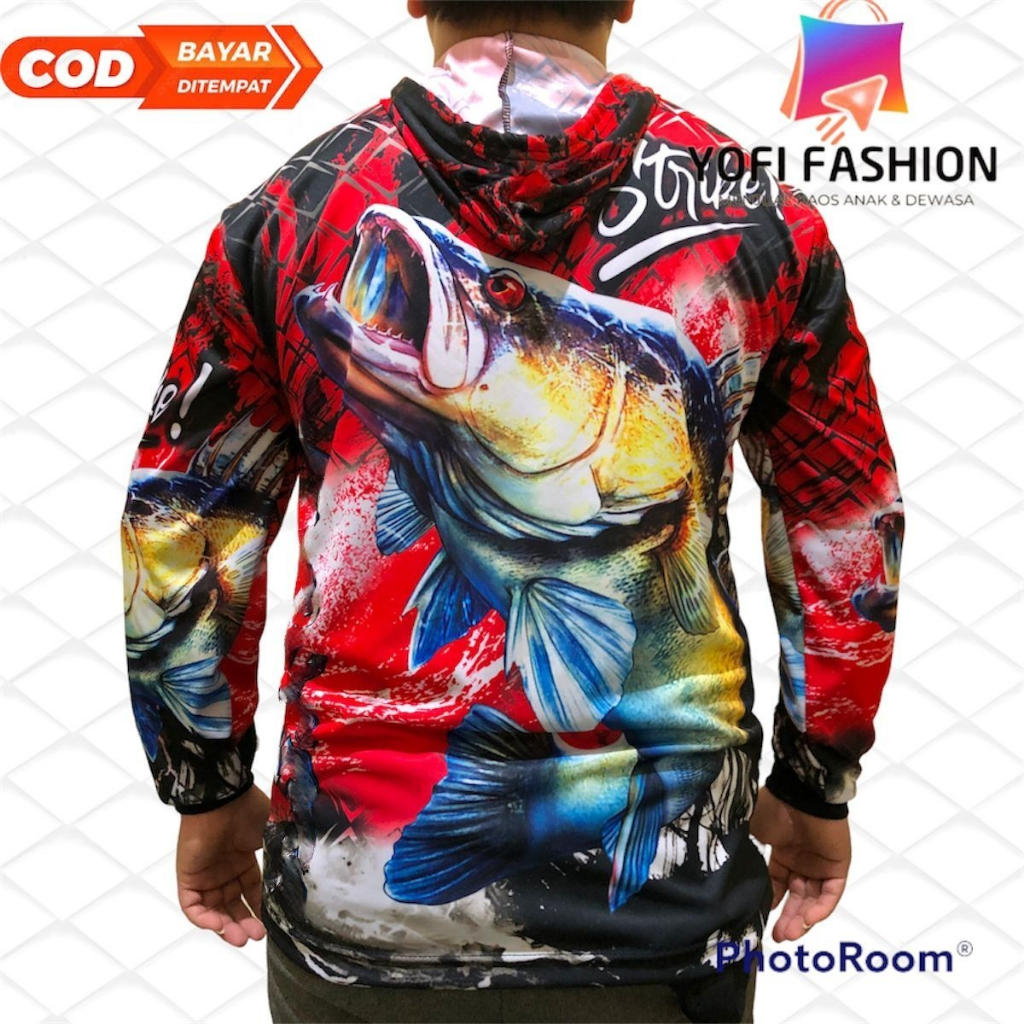 JERSEY MANCING BAJU MANCING KAOS MANCING LENGAN PANJANG UKURAN M.L.XL DAN XXL