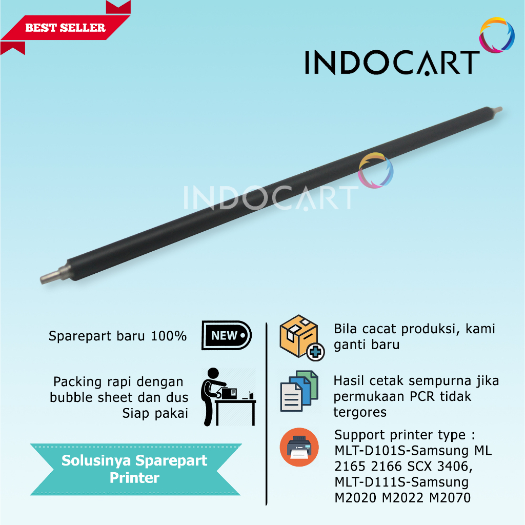 PCR Primary Charge Roller D101 D111-Samsung ML 2165 2166 M2020 M2070