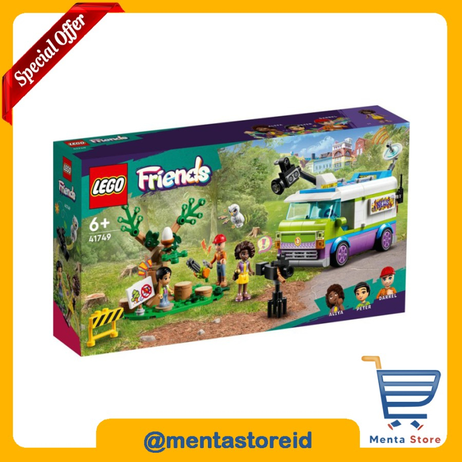 LEGO Friends 41749 Newsroom Van