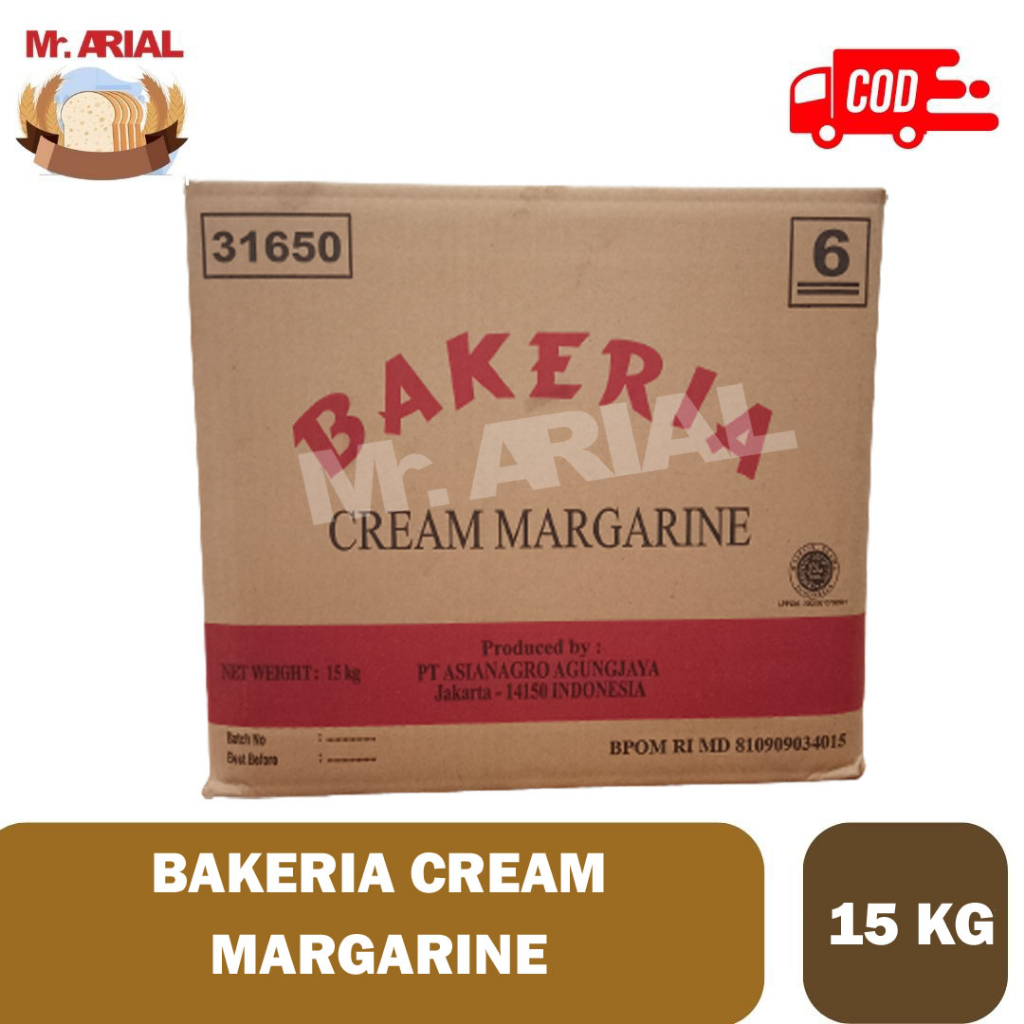 

Bakeria Margarine Cream / Margarin Krim / Mentega / Setara FORVITA @15kg