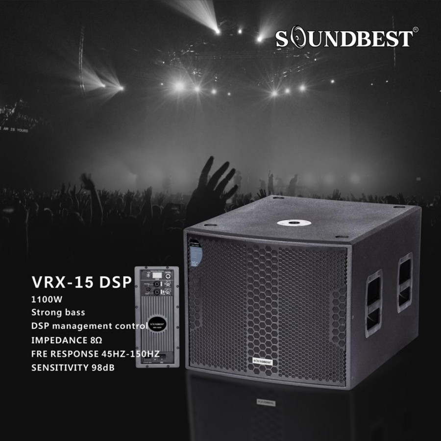 Subwoofer Aktif Soundbest VRX 15 DSP Original 15 inch Active VRX15 DSP
