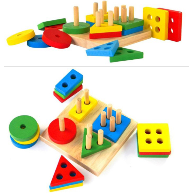 

MAINAN EDUKASI ANAK PUZZLE KAYU GEOMETRIK TOWER
