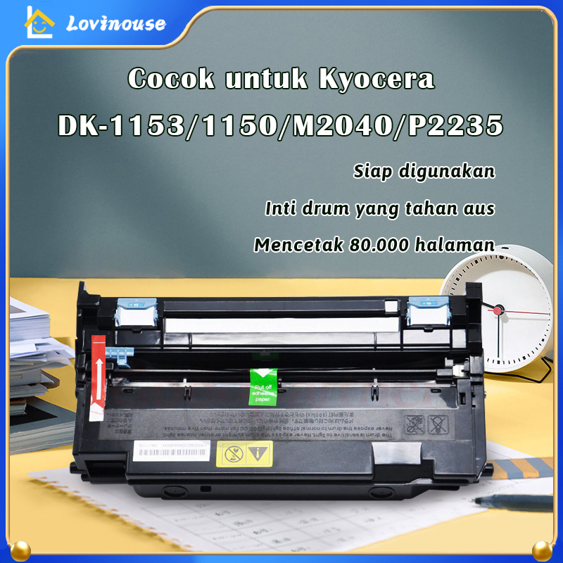 DK1150 DK-1150 Kompatibel untuk Kyocera P2040 P2235 P2335 M2040 M2540 M2135 M26 M28 M35 M35 bagian mesin fotokopi perakitan drum fotoreseptor selenium