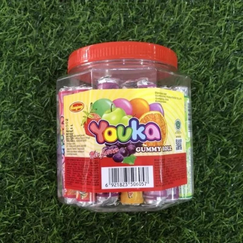 

oleh oleh youka gummy roll 360gr