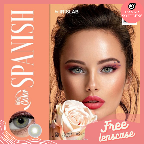 SOFTLENS LIVING COLOR SPANISH NORMAL BY IRISLAB DIA 14.4MM