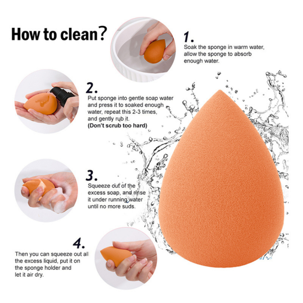 Beauty Sponge Blender Teardrop Spons Blender Make Up Telur