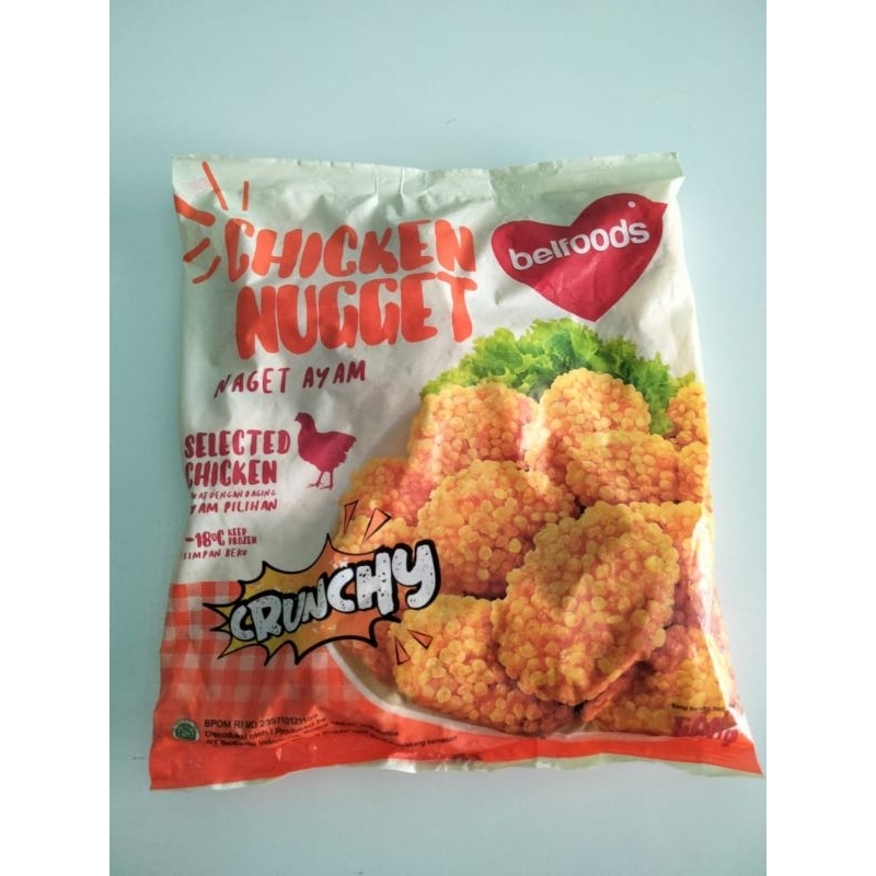 

Belfoods naget ayam crunchy 500 gr