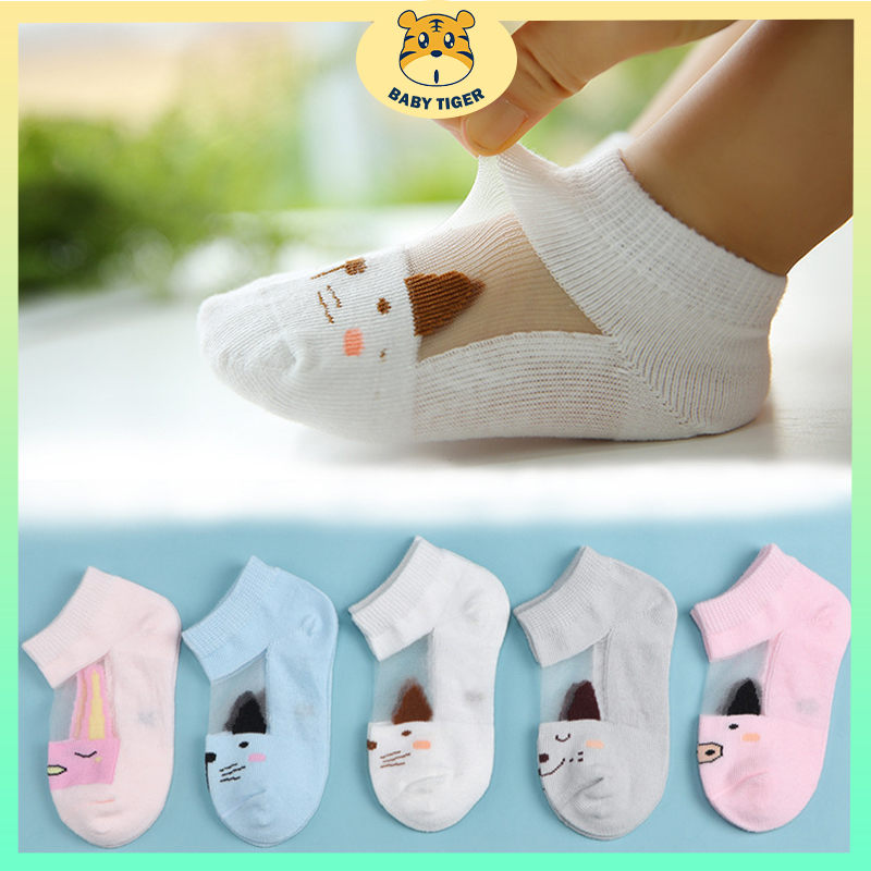 Kaos Kaki Anak Bayi Karakter Boneka Lucu Kaus Kaki Kartun Fashion / Baby Socks Murah Transparan C 130/160/163