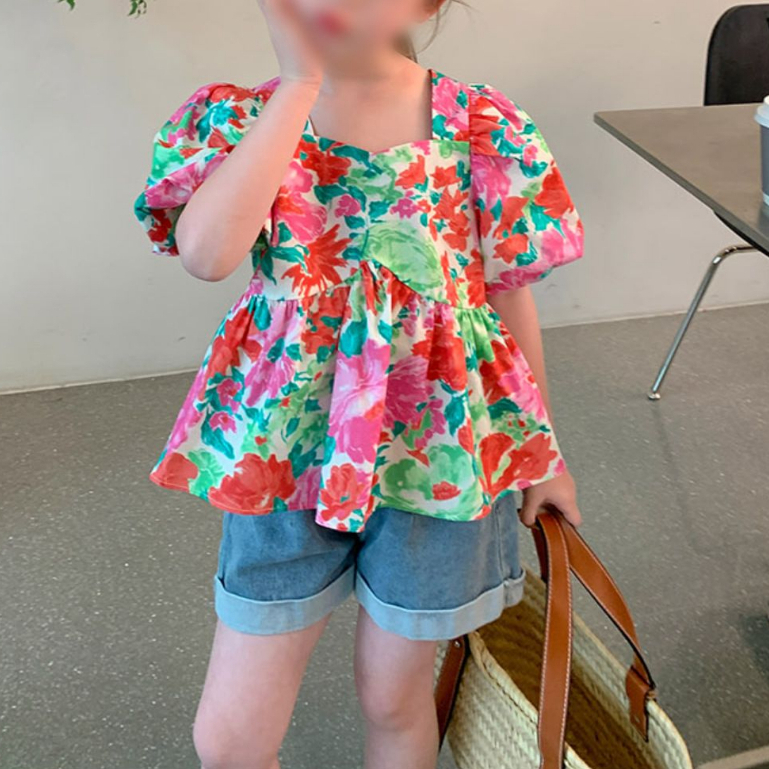 Set Anak Perempuan Bayi Perempuan Stelan 2in1Baju dan Celana Jeans Import Premium