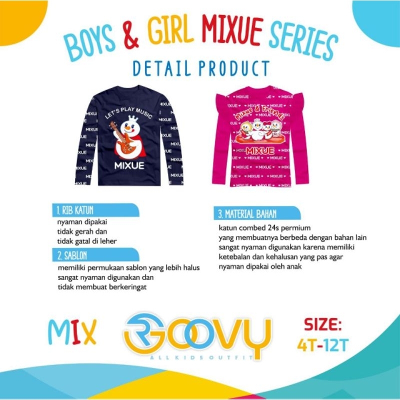 T-Shirt Longsleeve Mixue