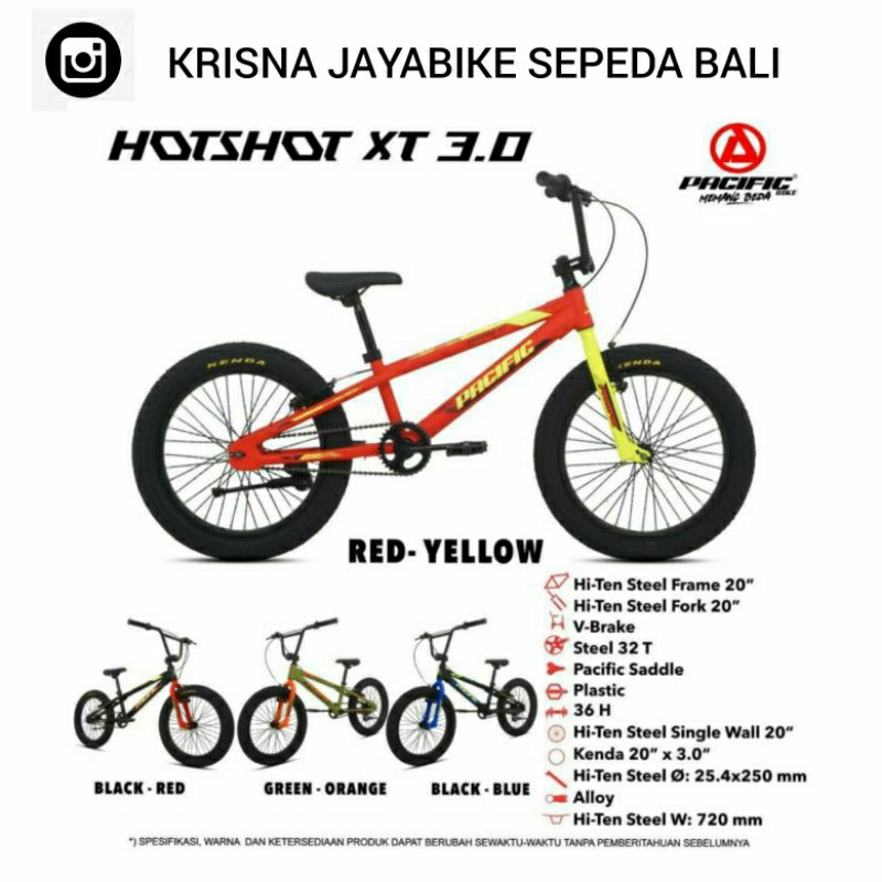 SEPEDA BMX 20 PASIFIC BY KRISNA JAYABIKE