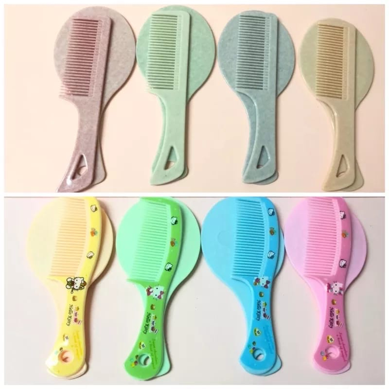 `ღ´ PHINKL `ღ´  Sisir Set Cermin / Sisir + Cermin Gagang / Cermin Rias / Sisir Fancy