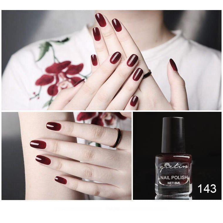 `ღ´ PHINKL `ღ Gietin nail Polish kutek pewarna kuku bisa peel off dikelupas sholat halal