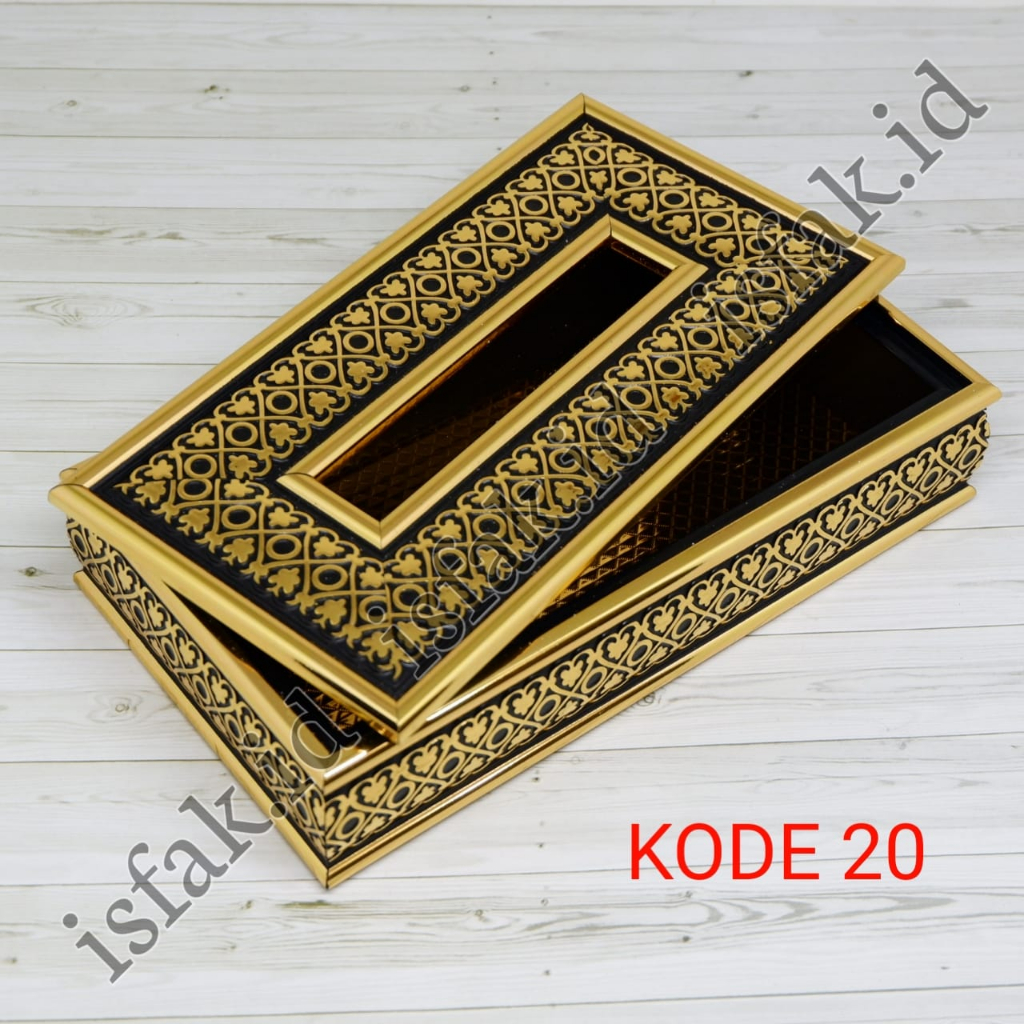 Box Tisu Mewah Tempat Tissu Elegant Wadah Tisue Minimalis Turki Eropa