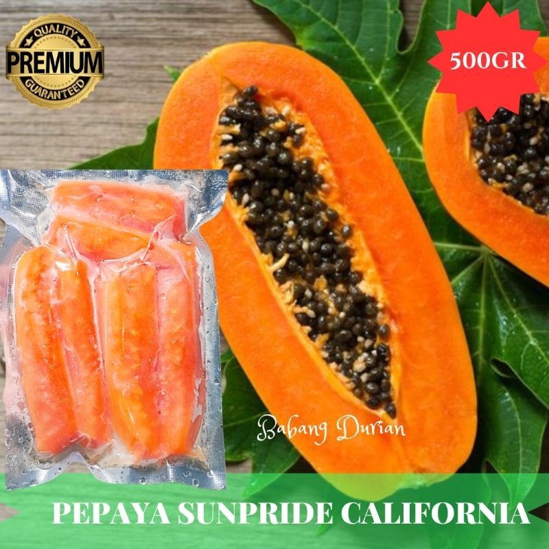 

PEPAYA SUNPRIDE CALIFORNIA FROZEN 500GR/PEPAYA CALIFORNIA FROZEN 500GR/PEPAYA SUNPRIDE/PEPAYA FROZEN 500GR