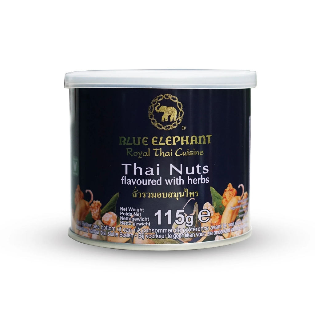 

Blue Elephant Thai Nuts Flavoured with Herbs 115 Gram