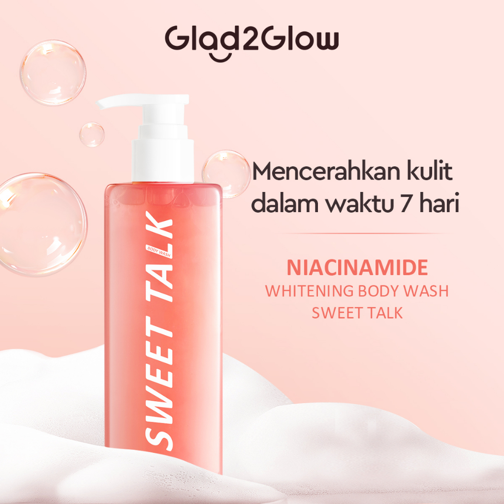 RADYSA - Glad2Glow Niacinamide Whitening Body Wash