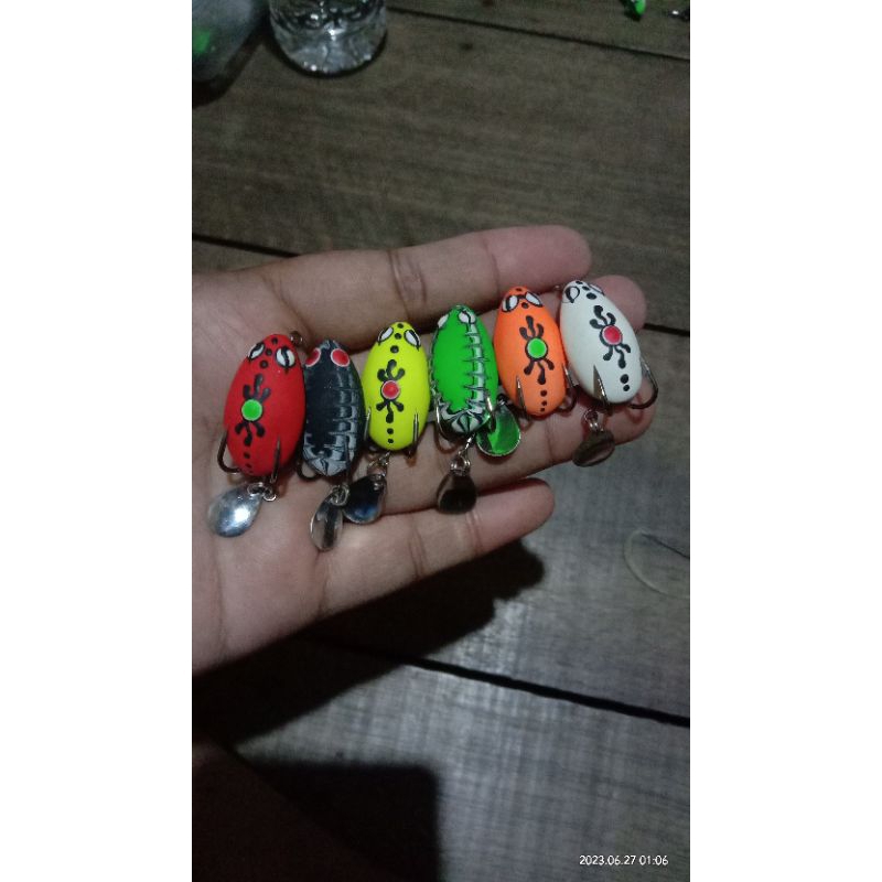 soft frog telur/lure casting