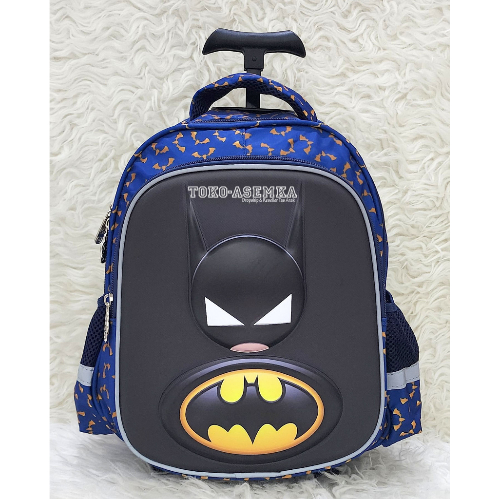 Troli Ransel Anak TK Import Spiderman Kualitas Premium H72013