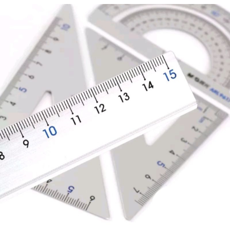 

M&G Aluminium Alloy Ruler Set 4pcs colorful