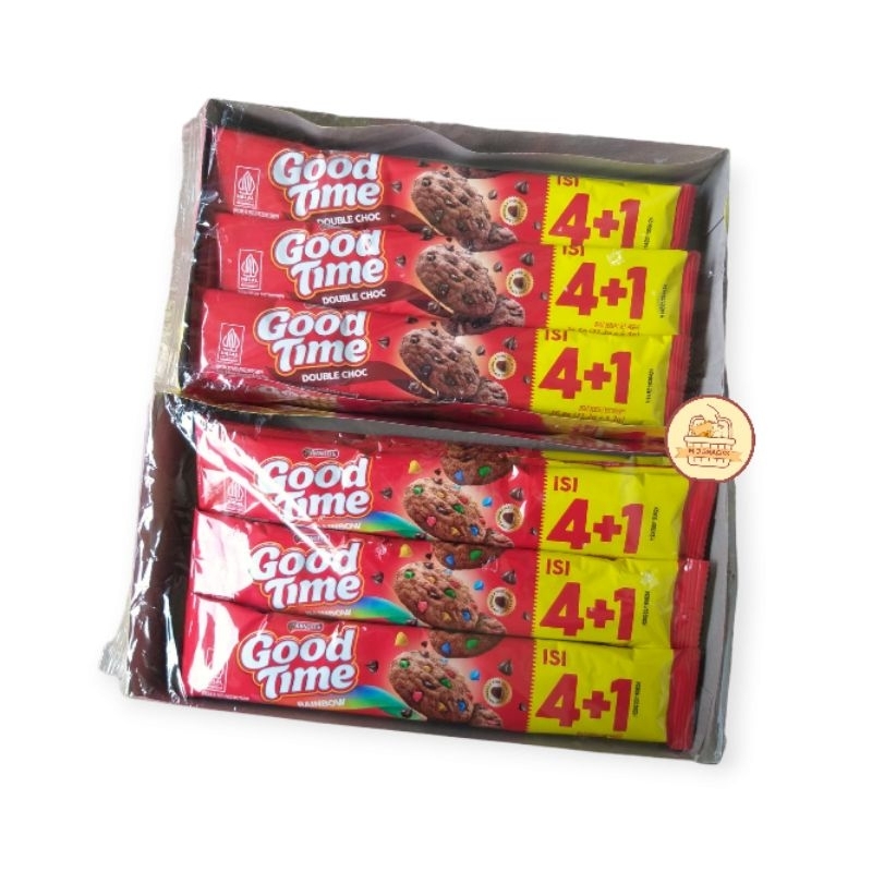 

Goodtime New 1 Pak isi 12pc-biskuit Chocochips nikmat