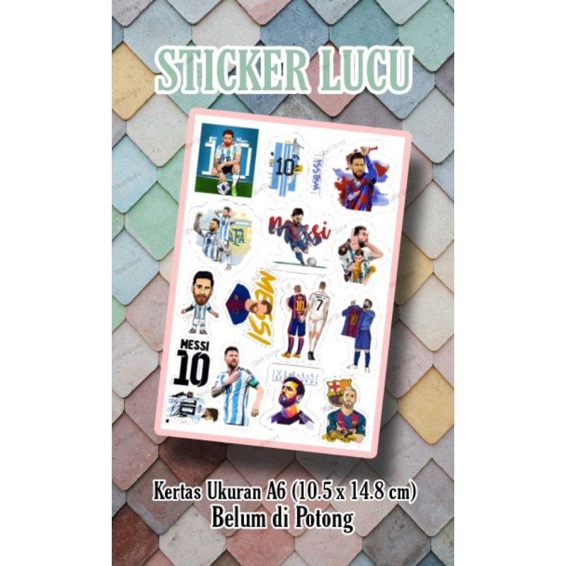 

Sticker Vinyl Lucu / Sticker Karakter / Boys Sticker Lucu Ukuran A6