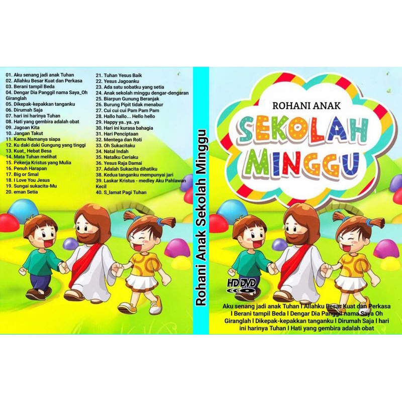 KASET VIDEO LAGU ROHANI ANAK SEKOLAH MINGGU