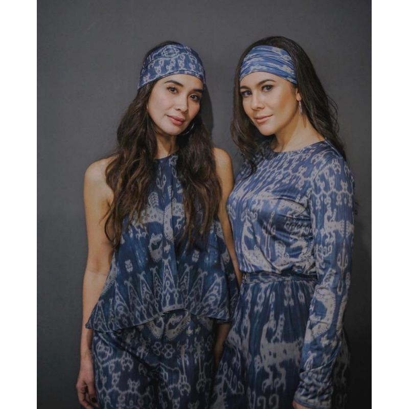 GHEA INDONESIA Sumba Indigo Top