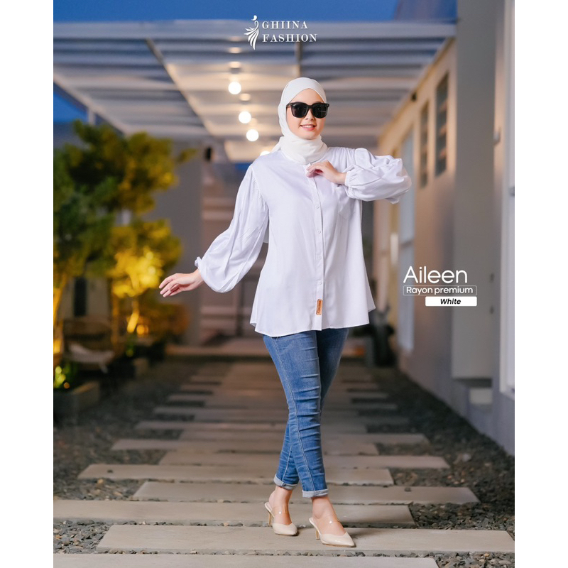 TEBUS MURAH✅ AILEEN BLOUSE BY GHIINA FASHION