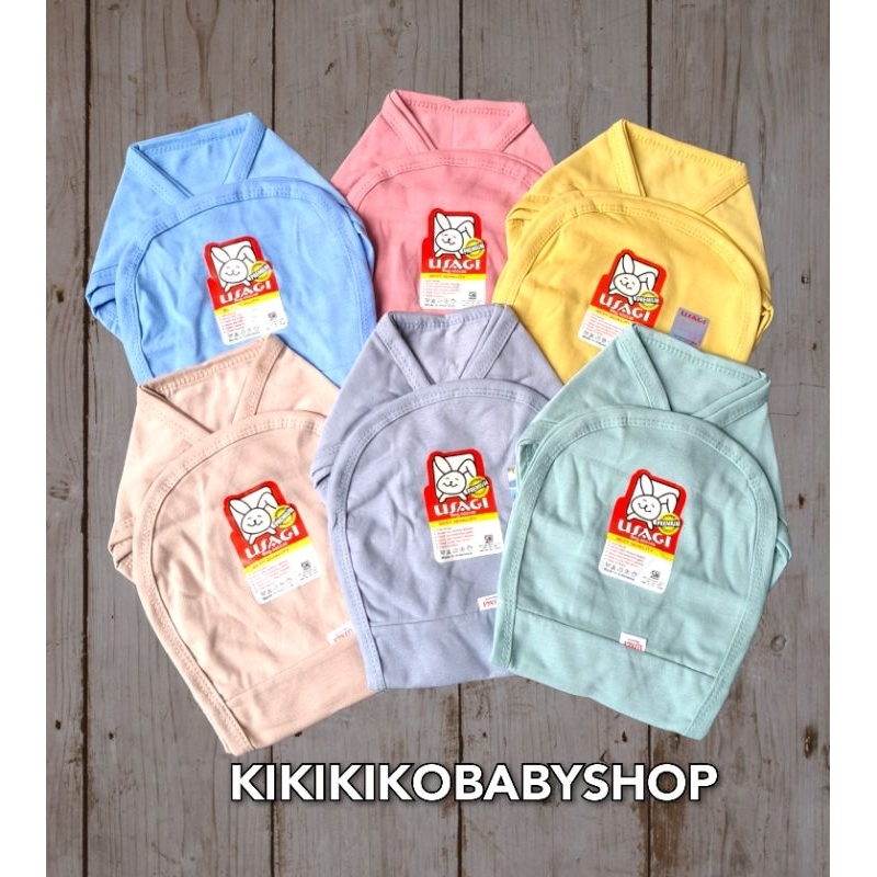 USAGI (6PCS) POPOK BAYI TALI POLOS WARNA/POPOK KAIN BAYI USAGI SNI RB6