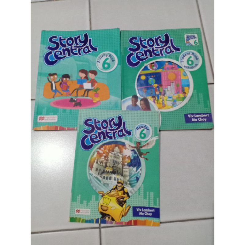 

Story Central 6 (Student book, activity book & reader)