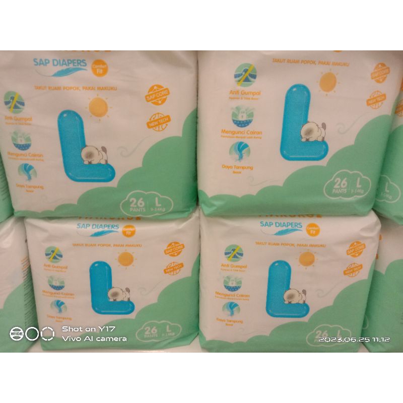 makuku SAP//popokmurah//popoktipis//pampers anti gumpal