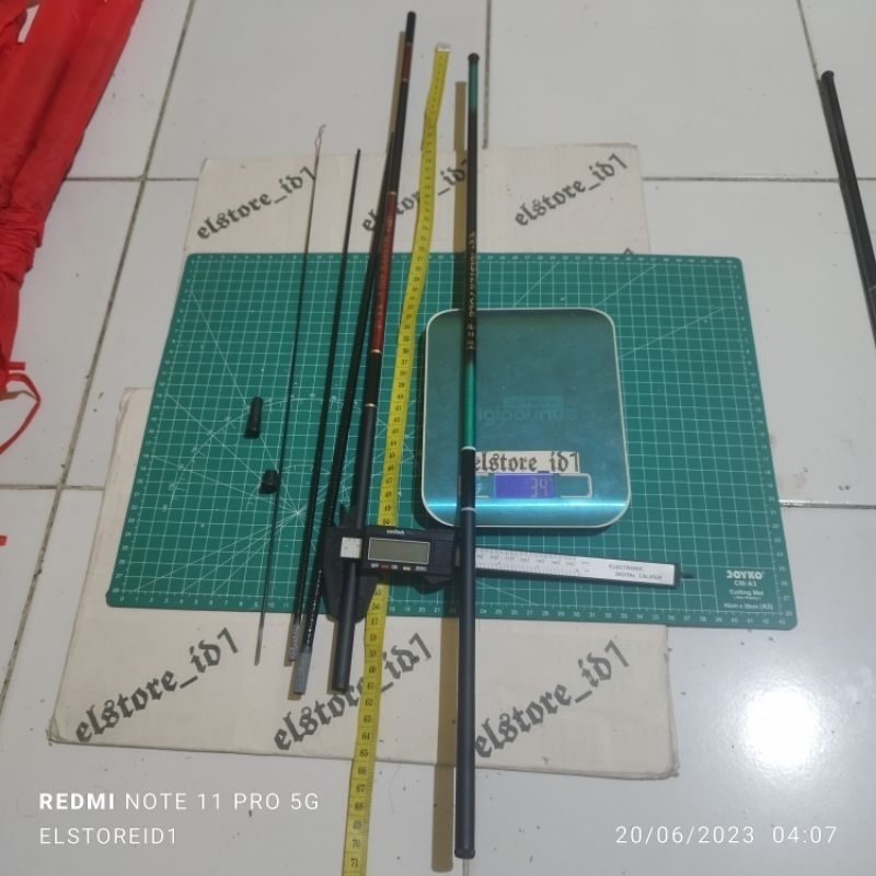 Joran Tegek Cenul Pancing 180 Masterpole, Fukushima TOMAN 180