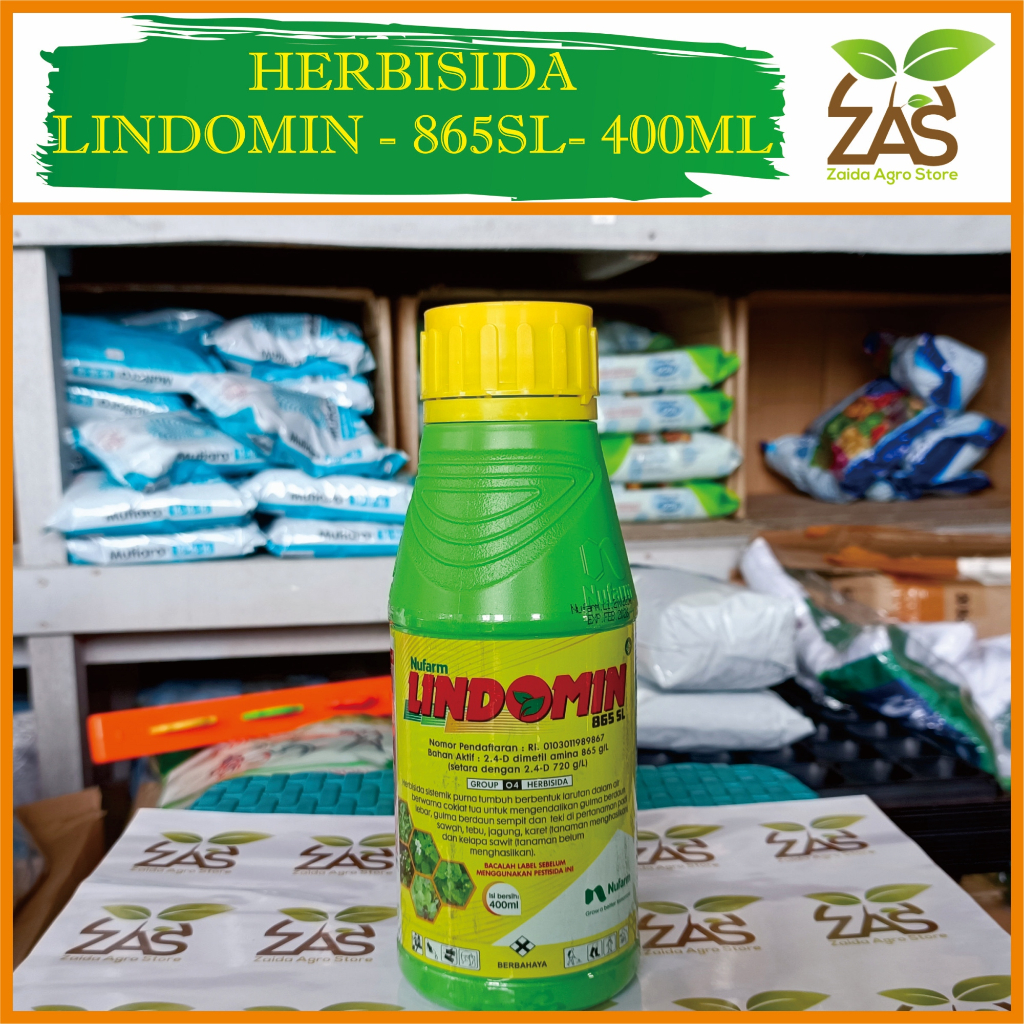 LINDOMIN 865SL - 400 ML - HERBISIDA SISTEMIK