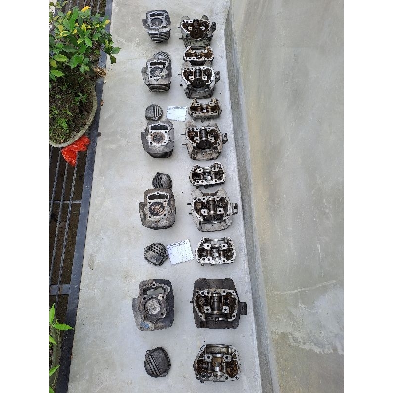 kop head dan blok honda phantom 4tak