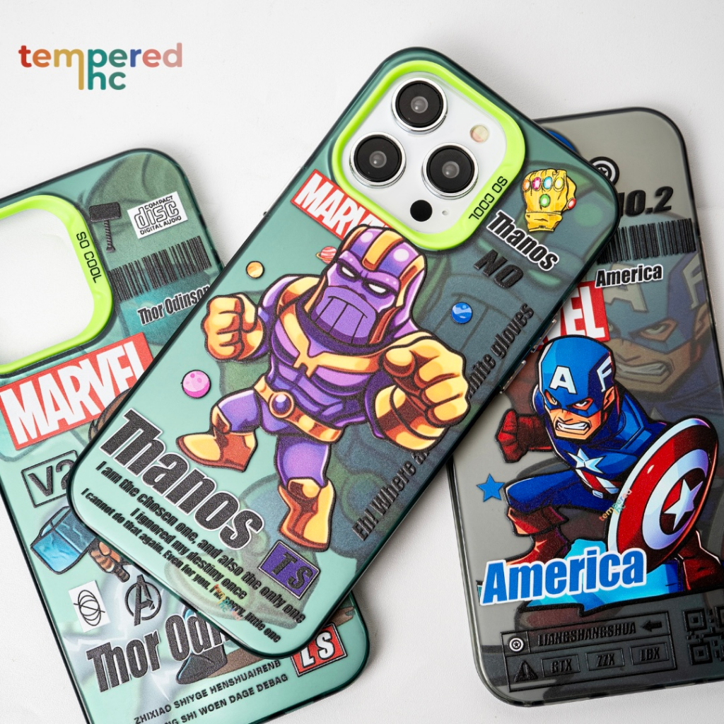 NEW !! Prremium Case Iphone AVENGERS ( Iphone 11 - 14 pro max )