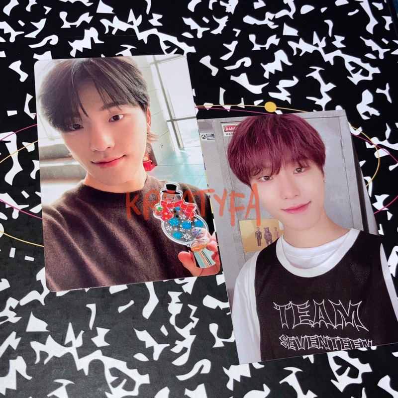 SEVENTEEN Dino Attacca pob YZY Yizhiyu E Christmas edition pair Dino membership abas