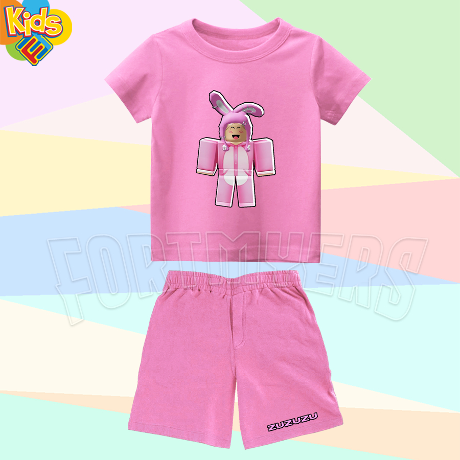 SETELAN ANAK ZUZUZU AKUDAV ROBLOX AKUDAP YOUTUBER SETELAN KAOS CELANA ANAK