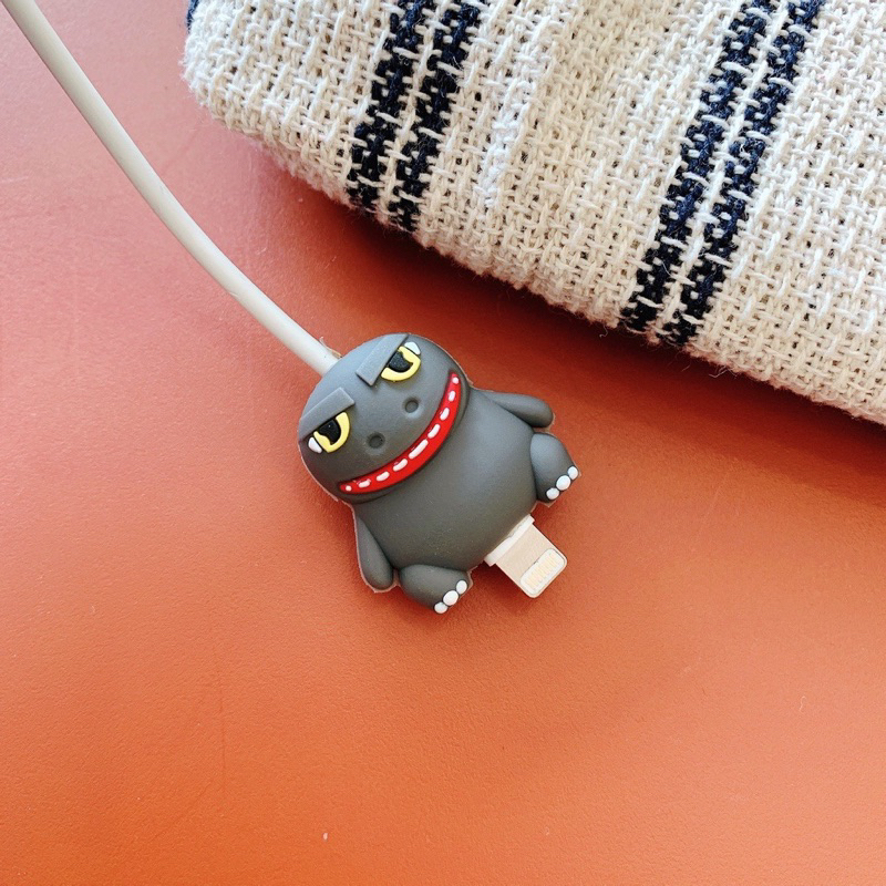 Cable bite/ cable server /cable Bite Pelindung Ujung Kabel bite, Cable Protector Kartun Lucu Import